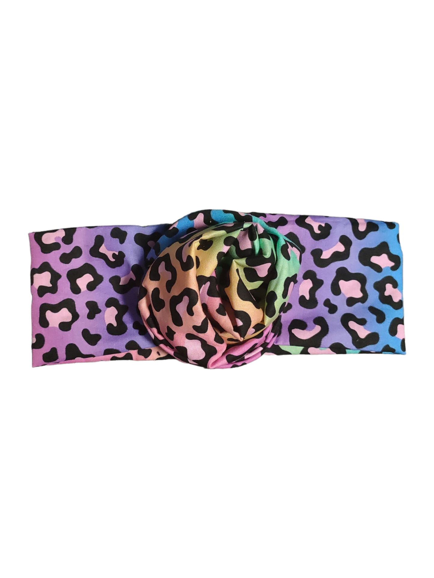 BETTY BOO BANDS™ WIRED HEADWRAP | Rainbow Leopard