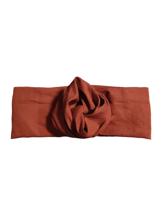 BETTY BOO BANDS™ WIRED HEADWRAP | Linen Rust