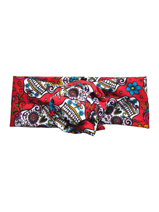 BETTY BOO BANDS™ WIRED HEADWRAP | Red Day of the Dead