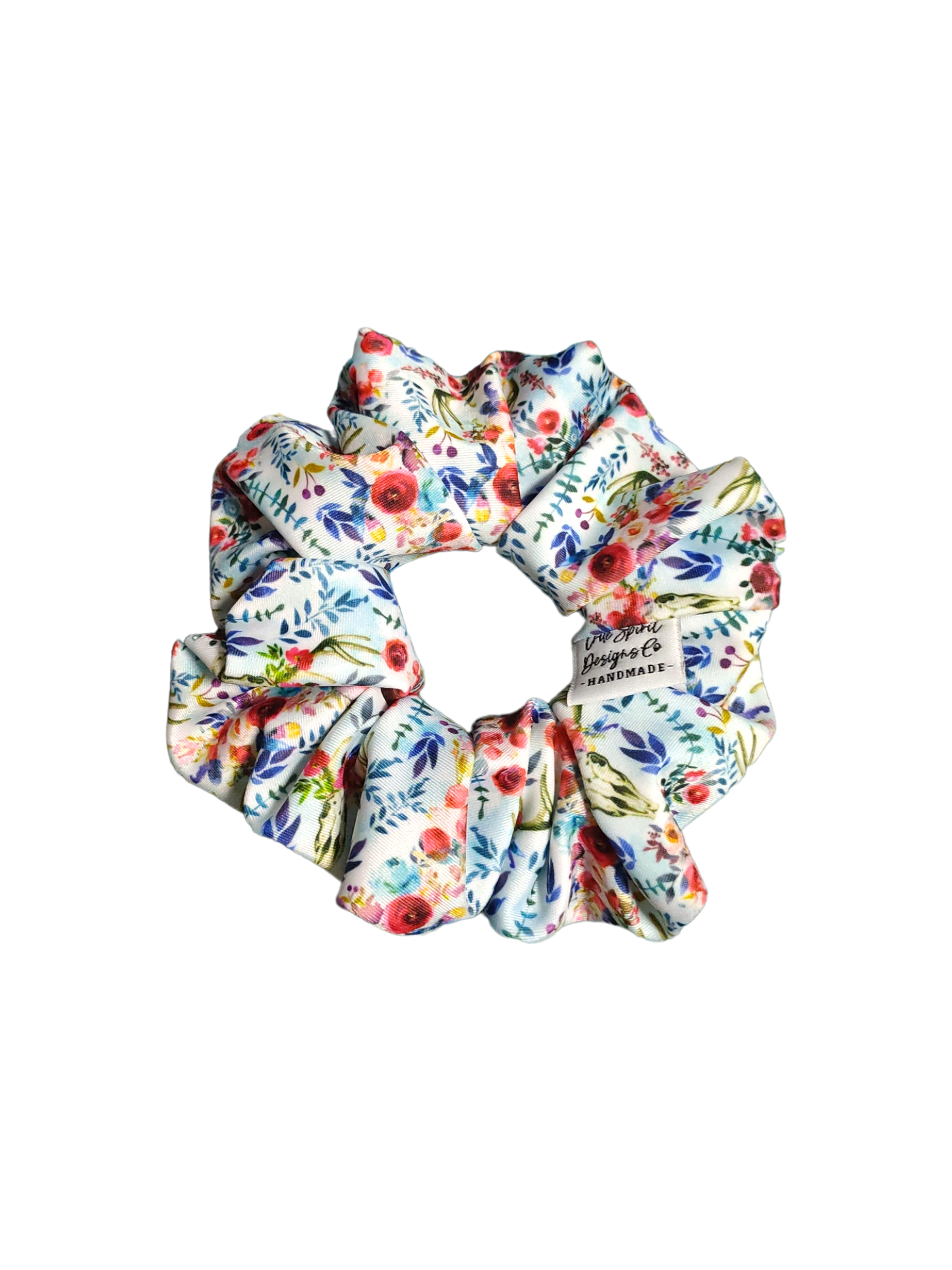 SWIM Bullhorn & Florals | White & Blue