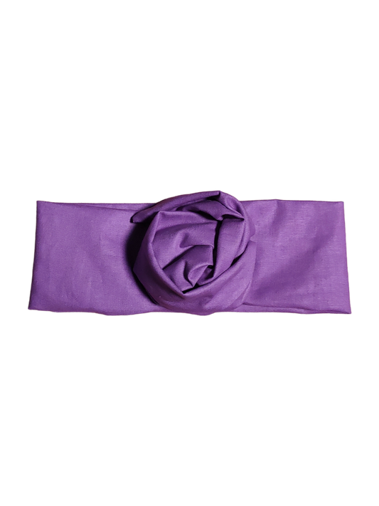 BETTY BOO BANDS™ WIRED HEADWRAP | Cotton Purple | Violet