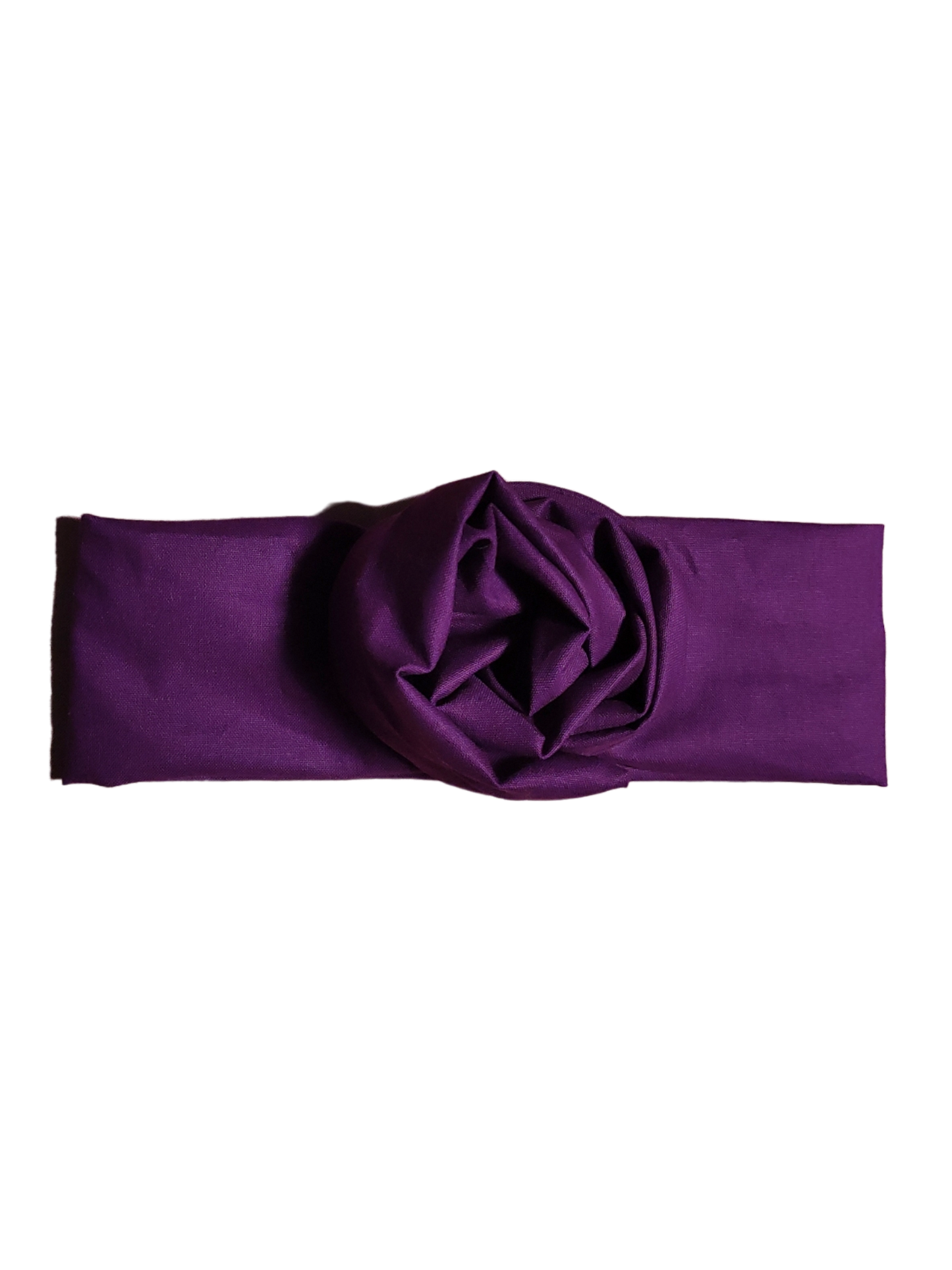 BETTY BOO BANDS™ WIRED HEADWRAP | Cotton Dark Plum Purple