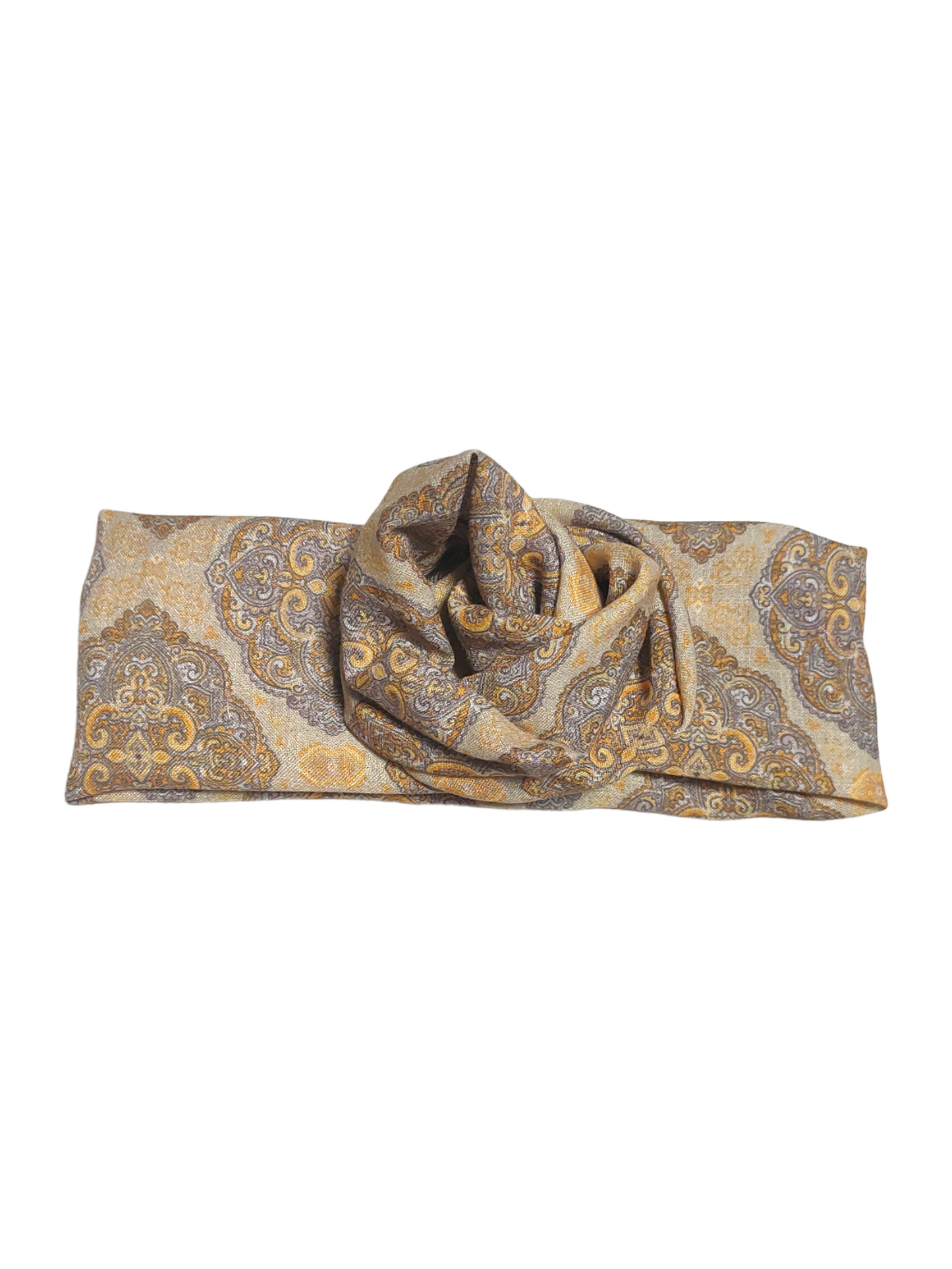 BETTY BOO BANDS™ WIRED HEADWRAP | Linen Gold Royale