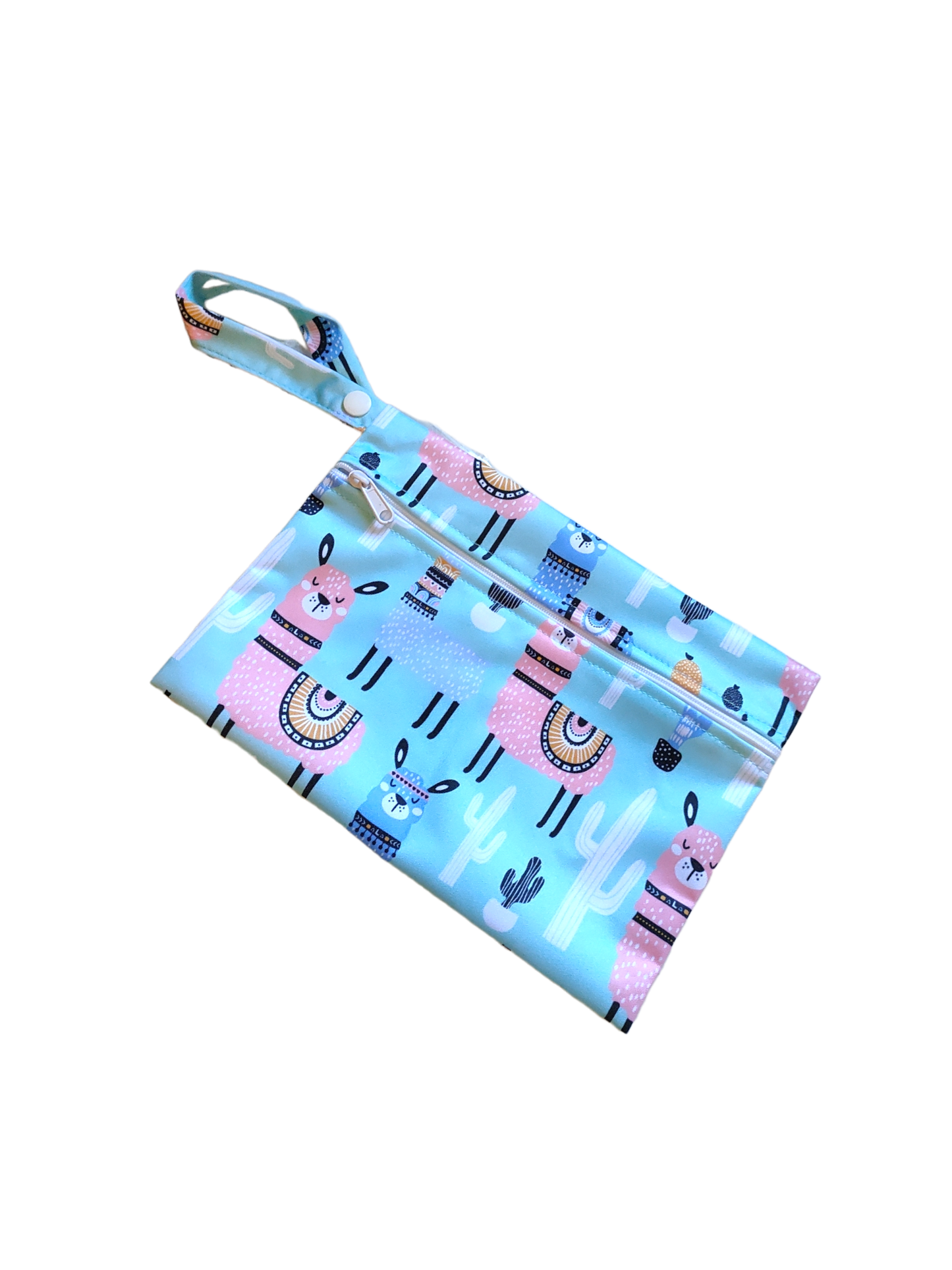 SWIM WET BAGS Llamas | Light Blue