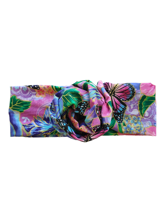 BETTY BOO BANDS™ WIRED HEADWRAP | Colourful Butterflies Florals