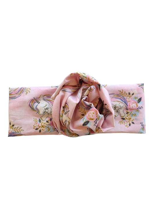 BETTY BOO BANDS™ WIRED HEADWRAP | Pink Glitter Unicorns
