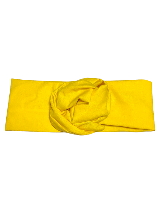 BETTY BOO BANDS™ WIRED HEADWRAP | Cotton Yellow Mellow