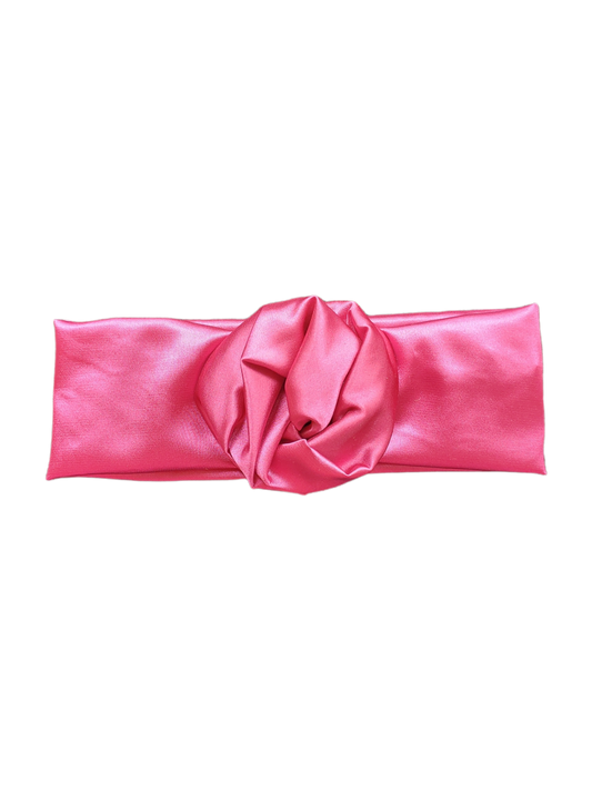 BETTY BOO BANDS™ WIRED HEADWRAP | Satin Magenta Pink