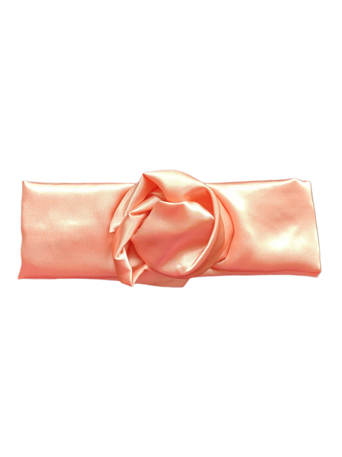 BETTY BOO BANDS™ WIRED HEADWRAP | Satin Coral Pink