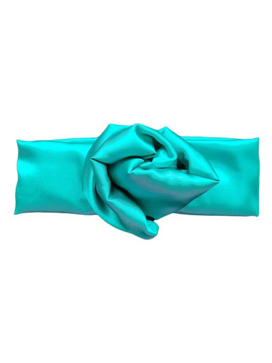 BETTY BOO BANDS™ WIRED HEADWRAP | Satin Teal