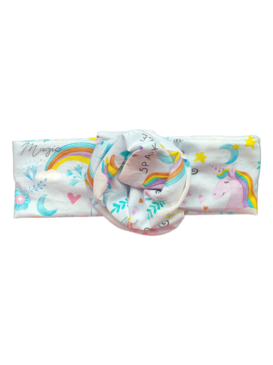 BETTY BOO BANDS™ WIRED HEADWRAP | Sky Blue Unicorn Inspo