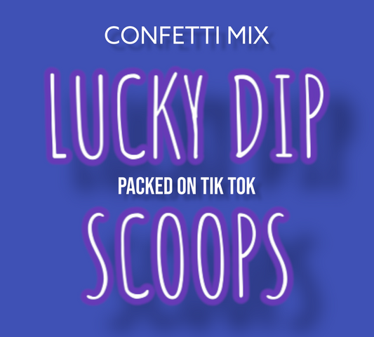 LUCKY CONFETTI SCOOPS | PACKED ON TIKTOK