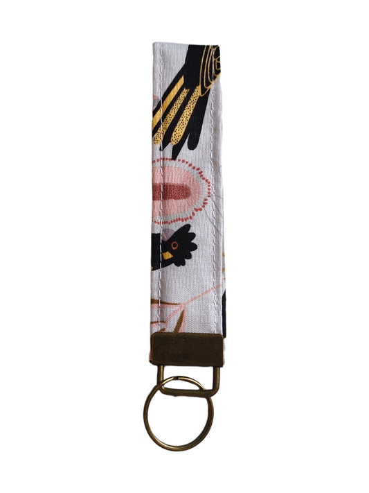 KEY WRISTLET Black Australian Cockatoo