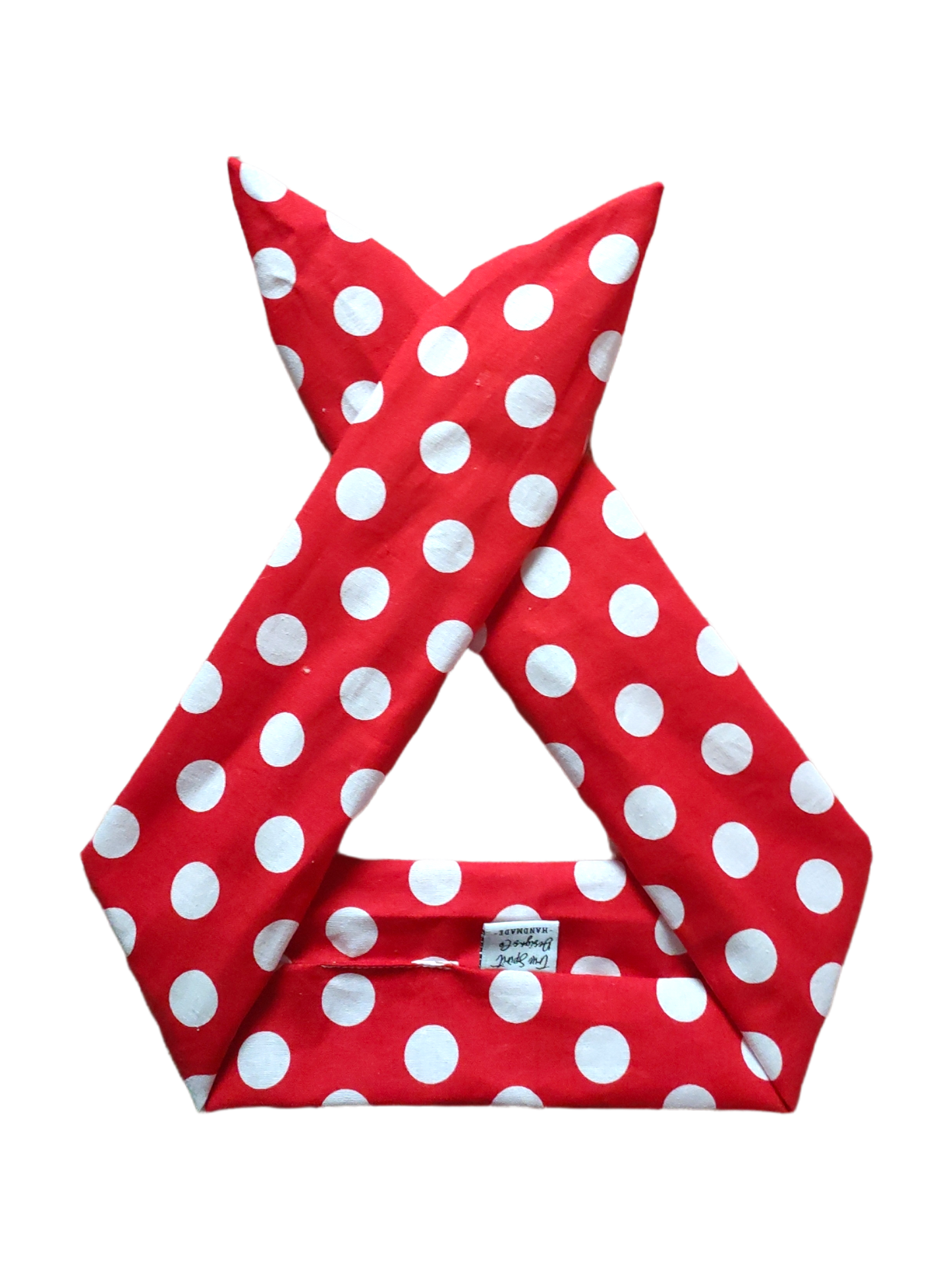 BETTY BOO BANDS™ WIRED HEADWRAP | Red Polkadots