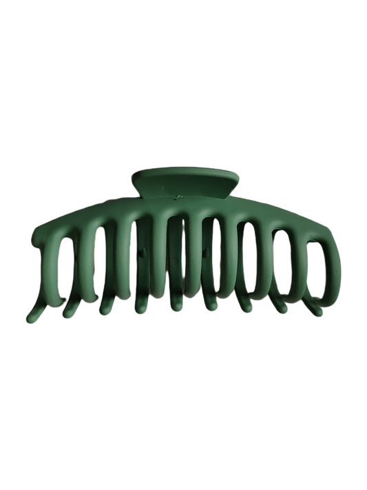 HAIR CLAW | Large Green